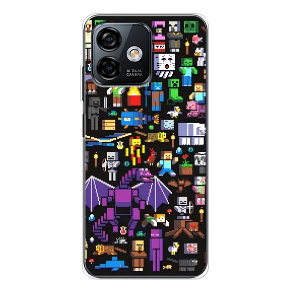Чохол з малюнком «Усі персонажі» для Ulefone Note 16 Pro