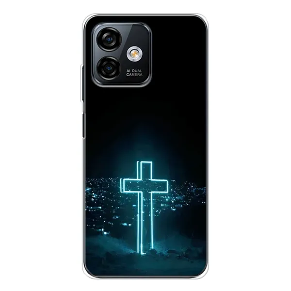 Чохол з малюнком «Яскравий Хрест» для Ulefone Note 16 Pro Чохол з малюнком «Яскравий Хрест» для Ulefone Note 16 Pro