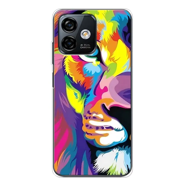 Чехол с рисунком «Яркий Лев» для Ulefone Note 16 Pro