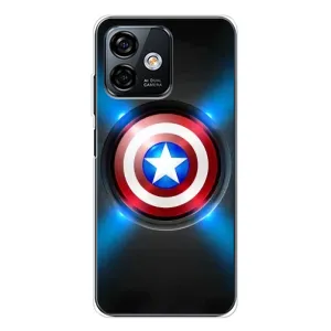 Чохол с Щітом Капітана Америки на Ulefone Note 16 Pro (Яскраий Щит Капітана)