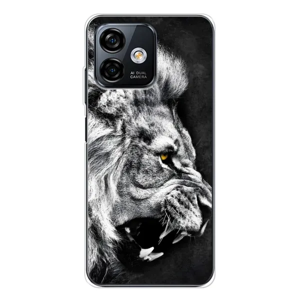 Чехол с рисунком «Злой ЛЕВ» для Ulefone Note 16 Pro