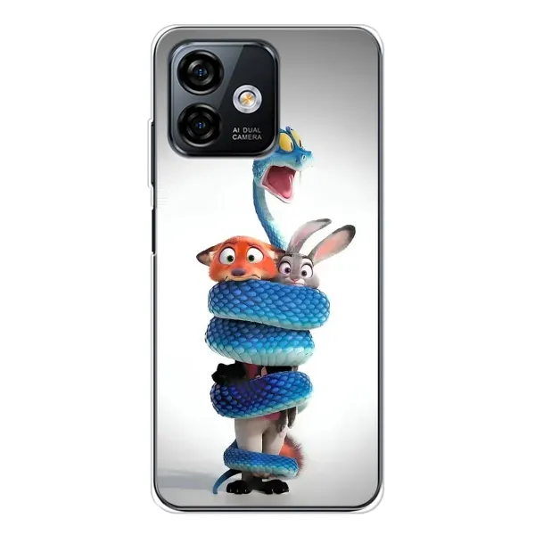 Чехол с рисунком «Змея Зоо» для Ulefone Note 16 Pro