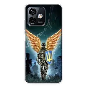 Патриотический Чехол для Ulefone Note 16 Pro (ЗСУ з крильями)