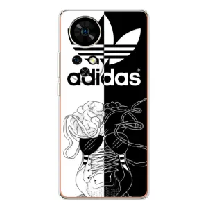 Чехол в стиле "Адидас" для Ноте 17 Про (Adidas шнурки)