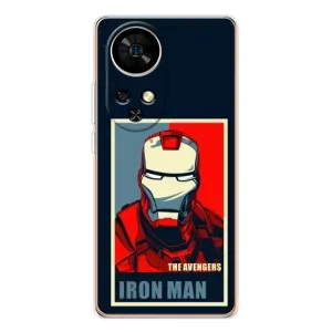 Чехол Супергерой Железный человек на Ulefone Note 17 Pro (Art Iron man)