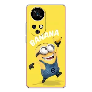 Мультяшный принт на Чехол для Ноте 17 Про (Banana)