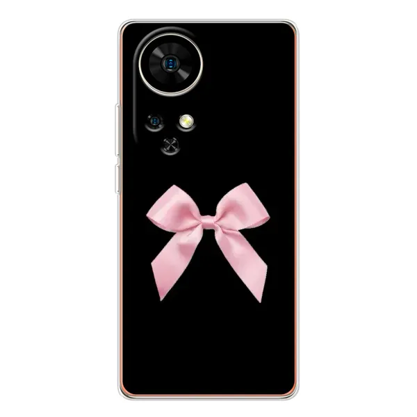 Чохол з малюнком «Бант на чорному» для Ulefone Note 17 Pro Чохол з малюнком «Бант на чорному» для Ulefone Note 17 Pro