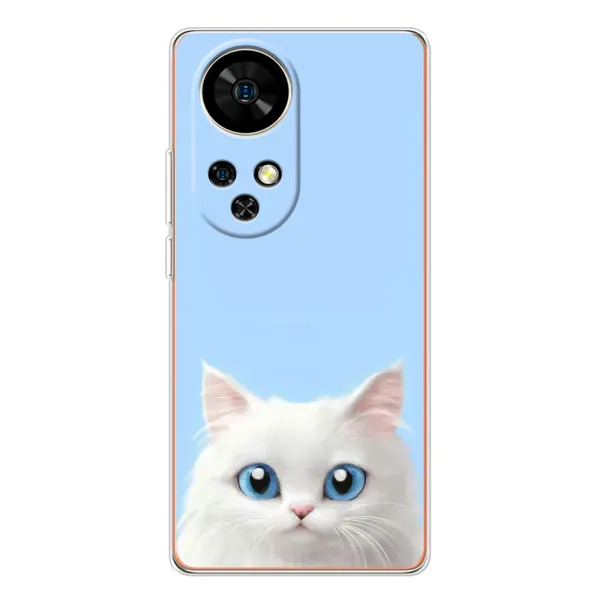 Чехол с рисунком «Белый кот» для Ulefone Note 17 Pro Чехол с рисунком «Белый кот» для Ulefone Note 17 Pro