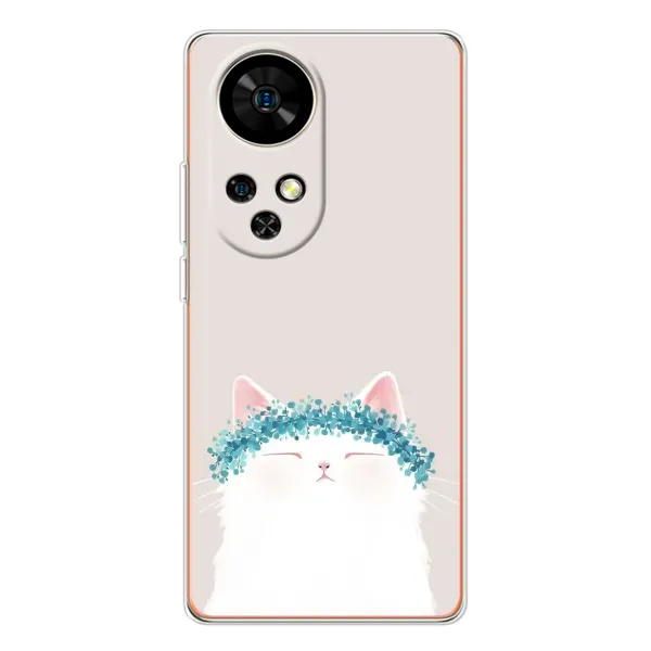 Чехол с рисунком «Белый котик» для Ulefone Note 17 Pro Чехол с рисунком «Белый котик» для Ulefone Note 17 Pro
