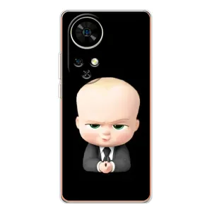 Мультяшный принт на Чехол для Ноте 17 Про (Бос)