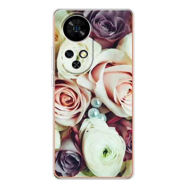 Чехол с рисунком «Букет РОЗ» для Ulefone Note 17 Pro Чехол с рисунком «Букет РОЗ» для Ulefone Note 17 Pro