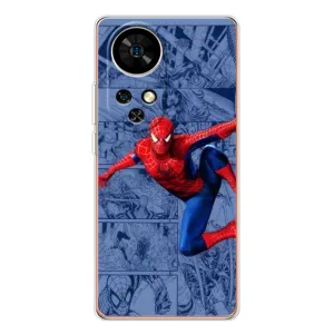 Силиконовый Чехол для Ulefone Note 17 Pro (Человек Паук)