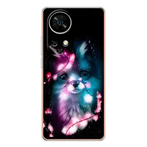 Чехол с Лисичкой для Ulefone Note 17 Pro (Черная Лиса)