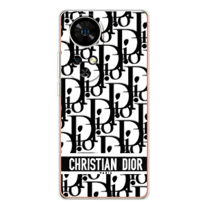 Чехол (Dior, Prada, YSL, Chanel) для Ulefone Note 17 Pro (Christian Dior)