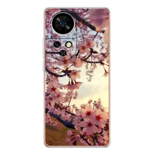 Чехол с принтом САКУРЫ на Ulefone Note 17 Pro (Цветущая сакура)