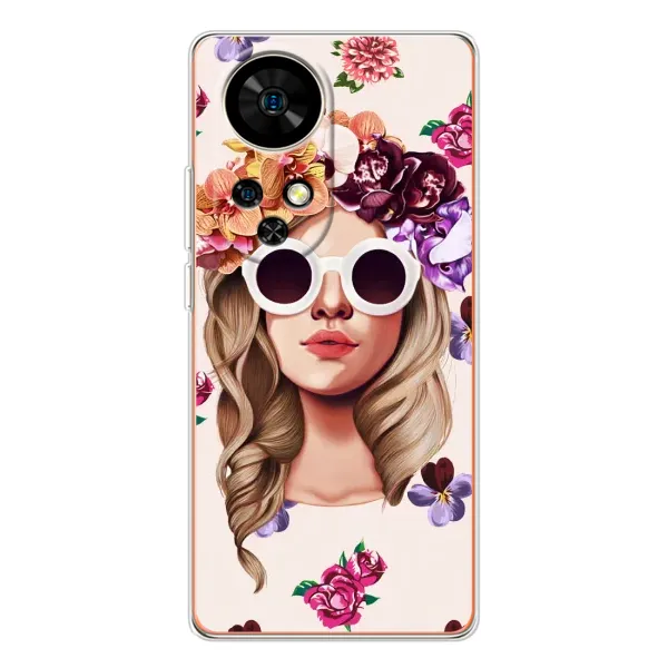 Чехол с рисунком «Девушка в очках» для Ulefone Note 17 Pro Чехол с рисунком «Девушка в очках» для Ulefone Note 17 Pro