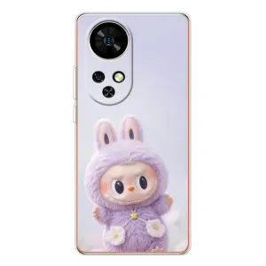 Чохол з принтом Лабубу для Ulefone Note 17 Pro (Фіолетовий Лабубу)