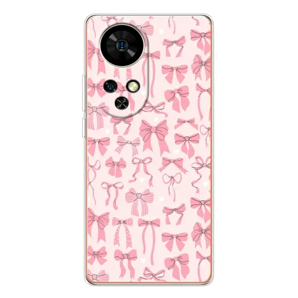 Чохол з малюнком «Фон бантики» для Ulefone Note 17 Pro Чохол з малюнком «Фон бантики» для Ulefone Note 17 Pro