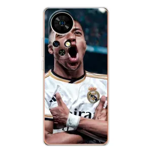 Чехол (TPU) с Футболистом на Ulefone Note 17 Pro (Гол Мбаппе)