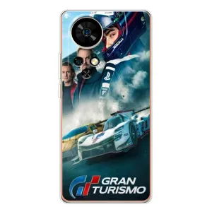 Чехол Gran Turismo / Гран Туризмо на Ноте 17 Про (Гонки)