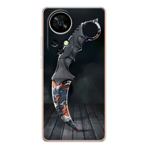 Чехол КИБЕРСПОРТ для Ulefone Note 17 Pro (Кинжал КС ГО)