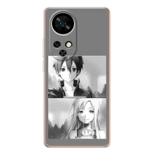 Чохли з героями АНИМЕ на Ulefone Note 17 Pro (Кіріто-Асуна)