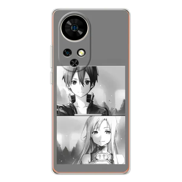 Чехол с рисунком «Кирито-Асуна» для Ulefone Note 17 Pro Чехол с рисунком «Кирито-Асуна» для Ulefone Note 17 Pro