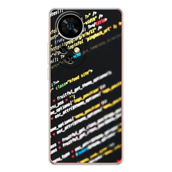 Чехол с рисунком «Код» для Ulefone Note 17 Pro