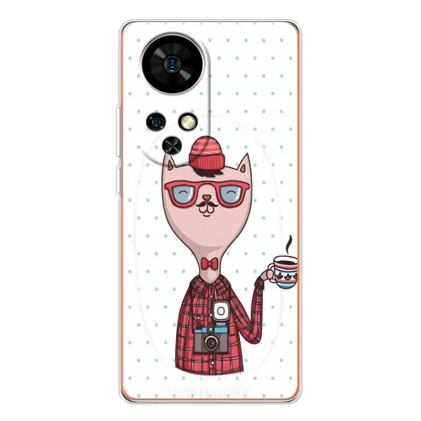 Чехол с рисунком «Кот аристократ» для Ulefone Note 17 Pro Чехол с рисунком «Кот аристократ» для Ulefone Note 17 Pro