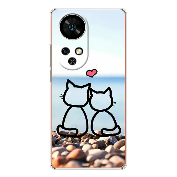 Чехол с рисунком «Котейки» для Ulefone Note 17 Pro Чехол с рисунком «Котейки» для Ulefone Note 17 Pro