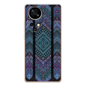 Силиконовый Чехол на Ulefone Note 17 Pro (Крутой орнамент)