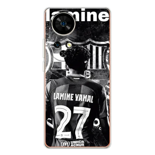 Чехол с рисунком «Ламин Ямаль» для Ulefone Note 17 Pro Чехол с рисунком «Ламин Ямаль» для Ulefone Note 17 Pro