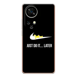 Силиконовый Чехол на Ulefone Note 17 Pro с картинкой Nike (Later)