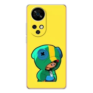Чехол Бравл Старс для Ulefone Note 17 Pro (Леон (LEON))