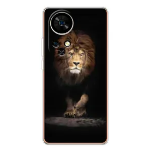 Чехол с картинкой на Ulefone Note 17 Pro (Красивый Лев)