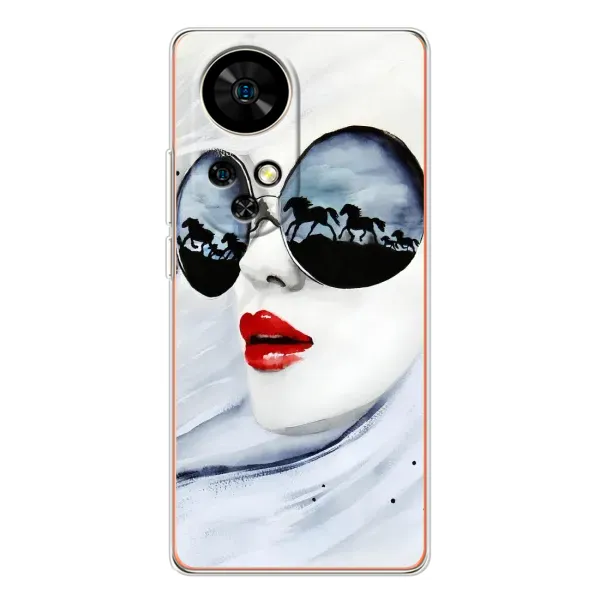 Чехол с рисунком «Любительница коней» для Ulefone Note 17 Pro Чехол с рисунком «Любительница коней» для Ulefone Note 17 Pro