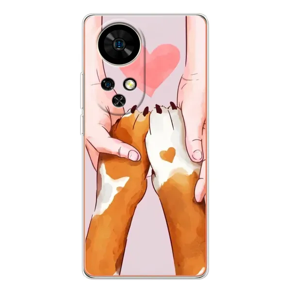 Чехол с рисунком «Любовь к собакам» для Ulefone Note 17 Pro Чехол с рисунком «Любовь к собакам» для Ulefone Note 17 Pro