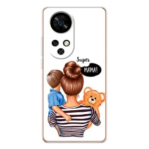 Чехлы для МАМЫ на Ulefone Note 17 Pro (Мама и сын)