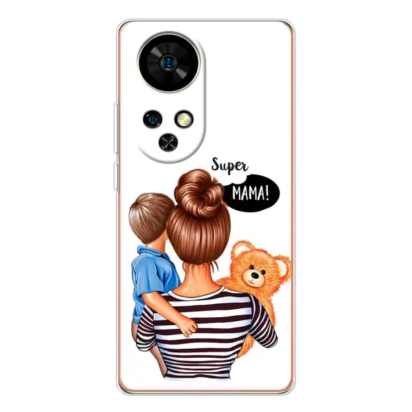 Чехол с рисунком «Мама и сын» для Ulefone Note 17 Pro