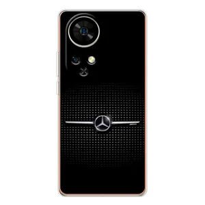 Силиконовый бампер с картинкой машины на Ulefone Note 17 Pro (Mercedes)
