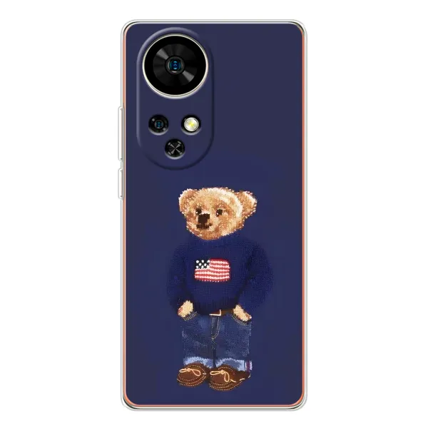 Чехол с рисунком «Мишка USA» для Ulefone Note 17 Pro