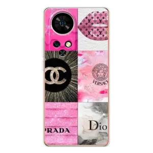 Чехол (Dior, Prada, YSL, Chanel) для Ulefone Note 17 Pro (Модница)