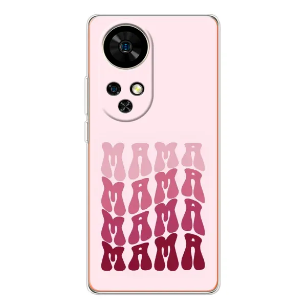 Чехол с рисунком «Надпись мама» для Ulefone Note 17 Pro