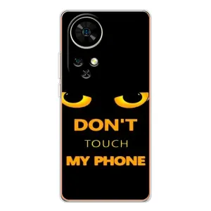 Чехол с Прикольным принтом на Ulefone Note 17 Pro (Не трогай мой телефон)
