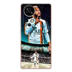 Силиконовый Чехол Ulefone Note 17 Pro (Неймар ПСЖ)