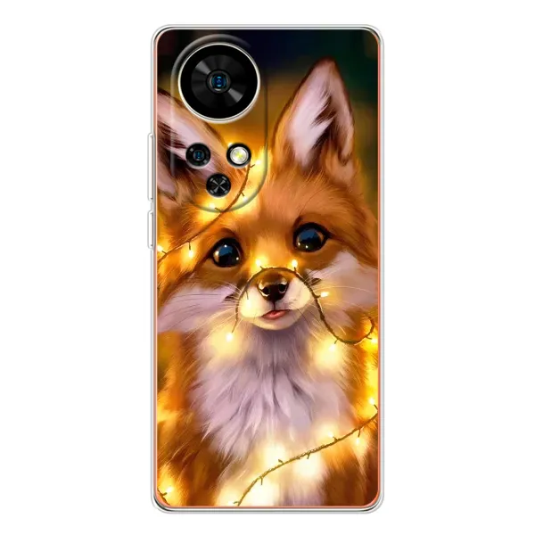Чехол с рисунком «Новогодний лисенок» для Ulefone Note 17 Pro Чехол с рисунком «Новогодний лисенок» для Ulefone Note 17 Pro