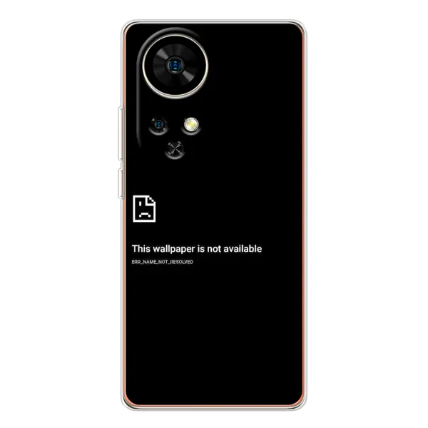 Чехол с рисунком «Ошибка» для Ulefone Note 17 Pro