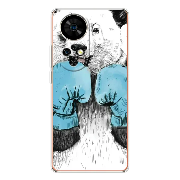 Чехол с рисунком «Панда боксер» для Ulefone Note 17 Pro Чехол с рисунком «Панда боксер» для Ulefone Note 17 Pro