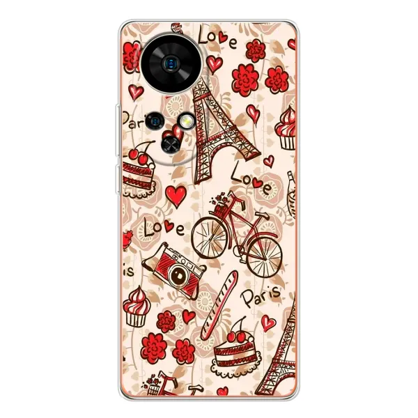 Чехол с рисунком «Париж мечта» для Ulefone Note 17 Pro