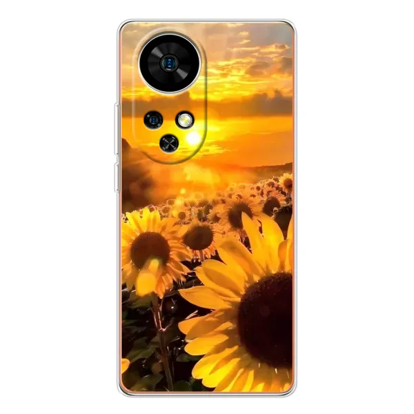 Чехол с рисунком «поле подсолнухов» для Ulefone Note 17 Pro